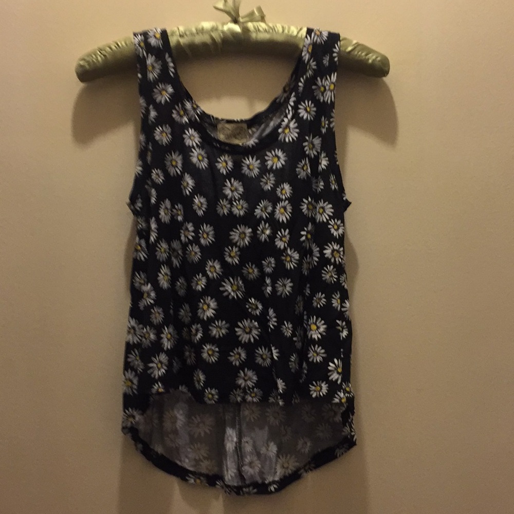 Flower tank top